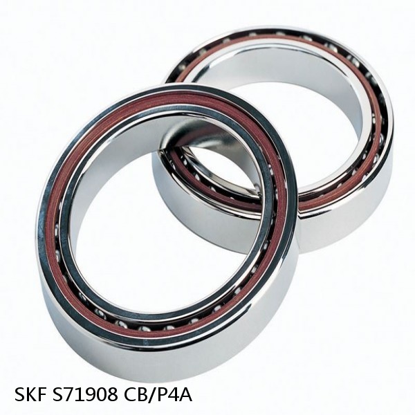 S71908 CB/P4A SKF High Speed Angular Contact Ball Bearings