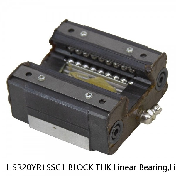 HSR20YR1SSC1 BLOCK THK Linear Bearing,Linear Motion Guides,Global Standard LM Guide (HSR),HSR-YR Block
