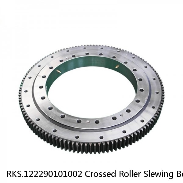RKS.122290101002 Crossed Roller Slewing Bearing 571x816x90mm