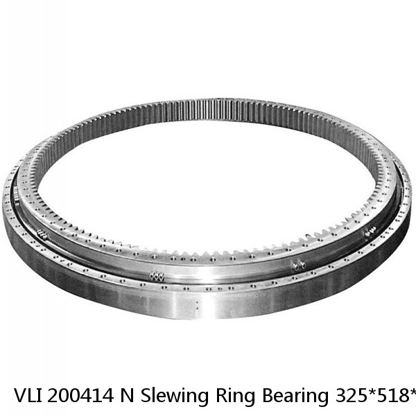 VLI 200414 N Slewing Ring Bearing 325*518*56mm