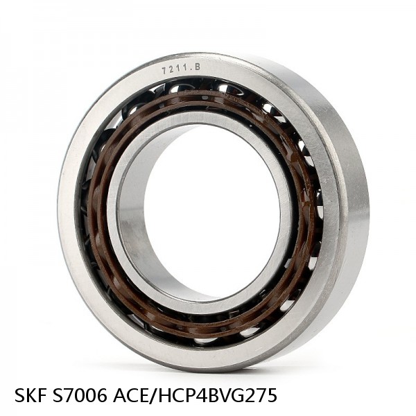S7006 ACE/HCP4BVG275 SKF High Speed Angular Contact Ball Bearings #1 small image