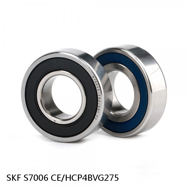 S7006 CE/HCP4BVG275 SKF High Speed Angular Contact Ball Bearings