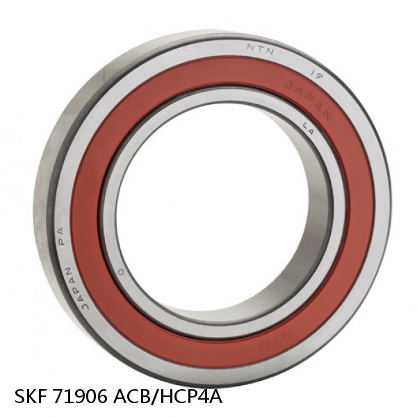 71906 ACB/HCP4A SKF High Speed Angular Contact Ball Bearings #1 small image
