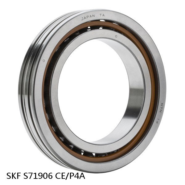 S71906 CE/P4A SKF High Speed Angular Contact Ball Bearings #1 small image