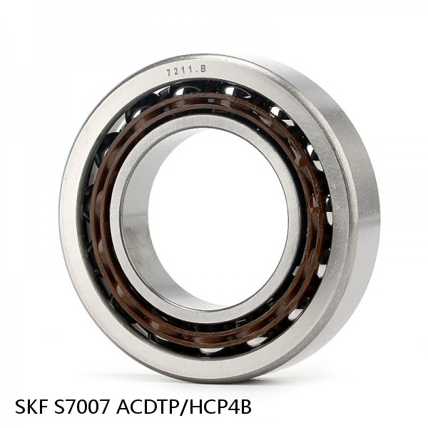 S7007 ACDTP/HCP4B SKF High Speed Angular Contact Ball Bearings