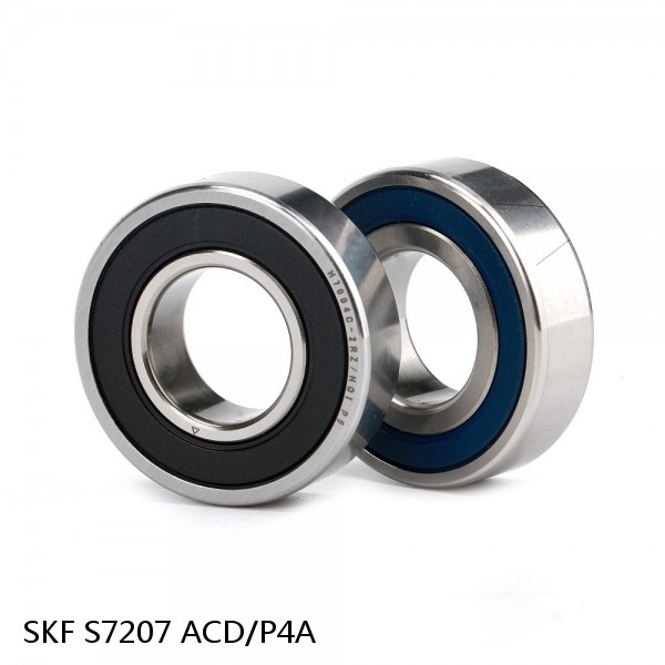 S7207 ACD/P4A SKF High Speed Angular Contact Ball Bearings