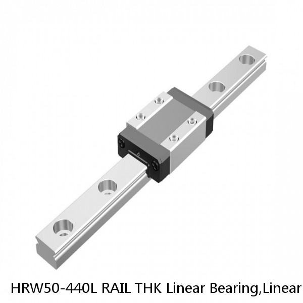 HRW50-440L RAIL THK Linear Bearing,Linear Motion Guides,Wide, Low Gravity Center LM Guide (HRW),Wide Rail (HRW) #1 small image