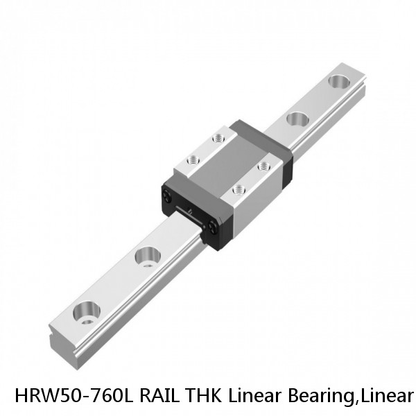 HRW50-760L RAIL THK Linear Bearing,Linear Motion Guides,Wide, Low Gravity Center LM Guide (HRW),Wide Rail (HRW) #1 small image