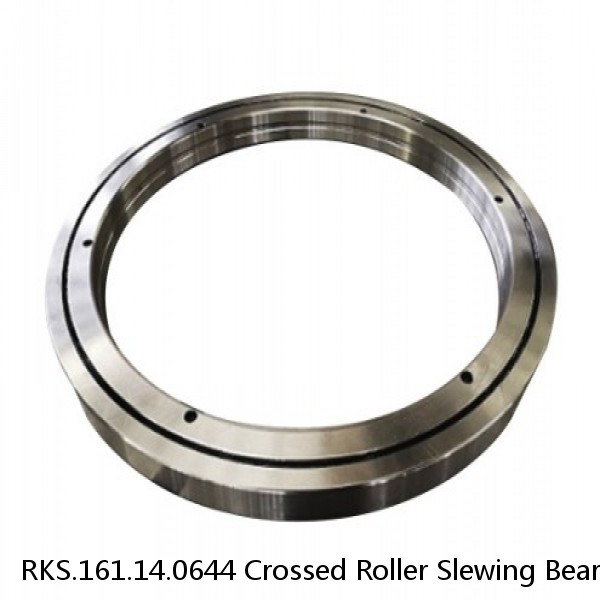 RKS.161.14.0644 Crossed Roller Slewing Bearing 644x742.3x14mm