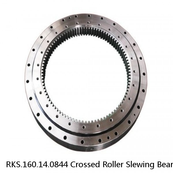 RKS.160.14.0844 Crossed Roller Slewing Bearing 844x914x14mm