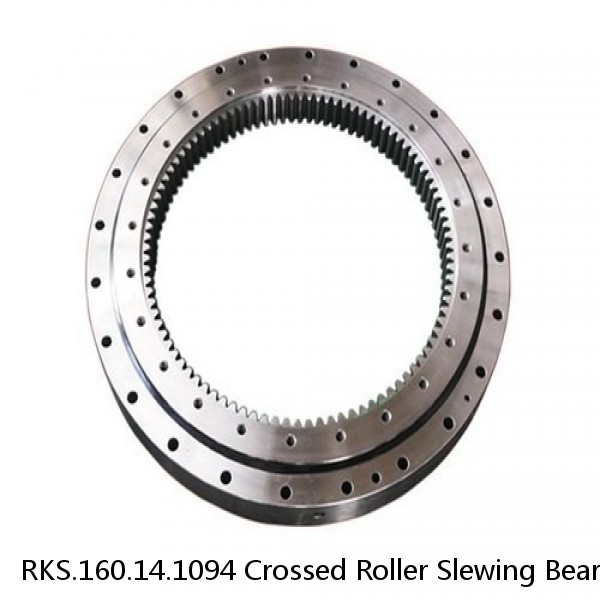 RKS.160.14.1094 Crossed Roller Slewing Bearing 1094x1164x14mm