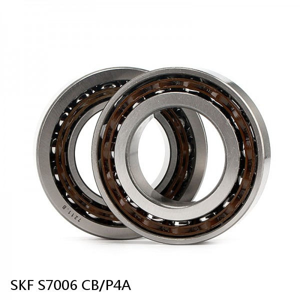 S7006 CB/P4A SKF High Speed Angular Contact Ball Bearings #1 image