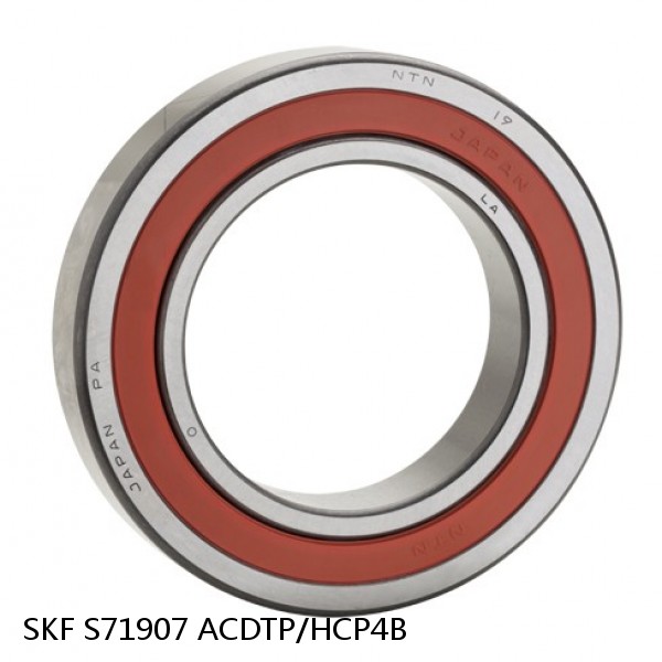S71907 ACDTP/HCP4B SKF High Speed Angular Contact Ball Bearings #1 image