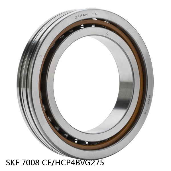 7008 CE/HCP4BVG275 SKF High Speed Angular Contact Ball Bearings #1 image