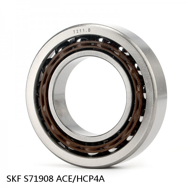 S71908 ACE/HCP4A SKF High Speed Angular Contact Ball Bearings #1 image