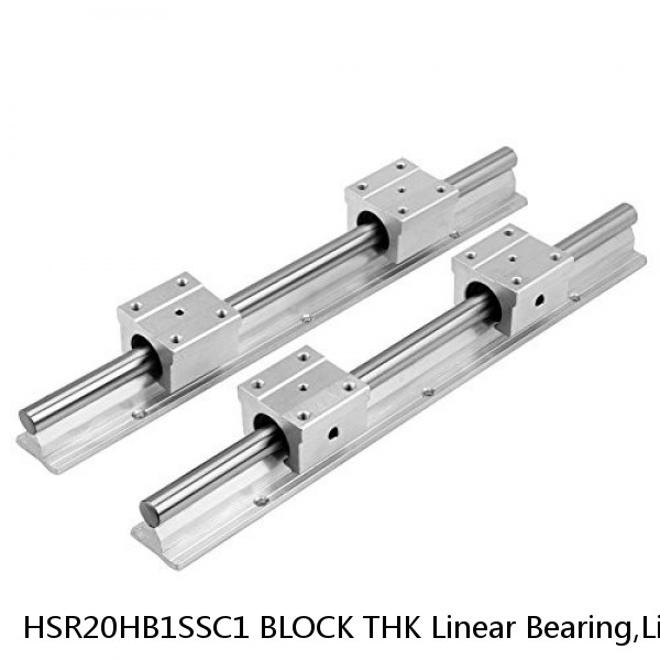 HSR20HB1SSC1 BLOCK THK Linear Bearing,Linear Motion Guides,Global Standard LM Guide (HSR),HSR-HB Block #1 image