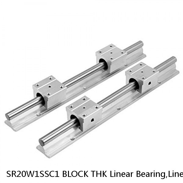 SR20W1SSC1 BLOCK THK Linear Bearing,Linear Motion Guides,Radial Type LM Guide (SR),SR-W Block #1 image