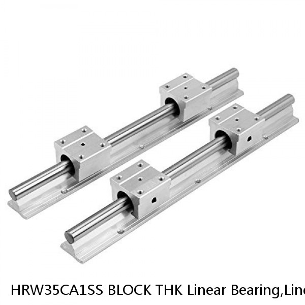 HRW35CA1SS BLOCK THK Linear Bearing,Linear Motion Guides,Wide, Low Gravity Center LM Guide (HRW),HRW-CA Block #1 image