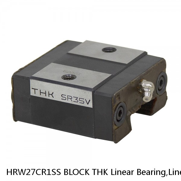 HRW27CR1SS BLOCK THK Linear Bearing,Linear Motion Guides,Wide, Low Gravity Center LM Guide (HRW),HRW-CR Block #1 image
