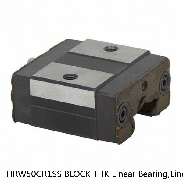 HRW50CR1SS BLOCK THK Linear Bearing,Linear Motion Guides,Wide, Low Gravity Center LM Guide (HRW),HRW-CR Block #1 image