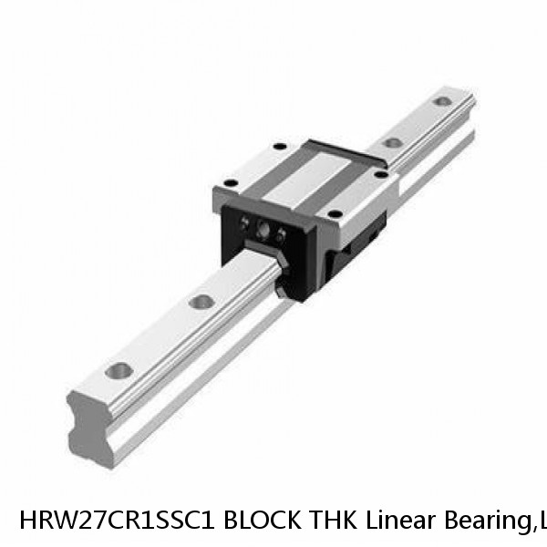 HRW27CR1SSC1 BLOCK THK Linear Bearing,Linear Motion Guides,Wide, Low Gravity Center LM Guide (HRW),HRW-CR Block #1 image