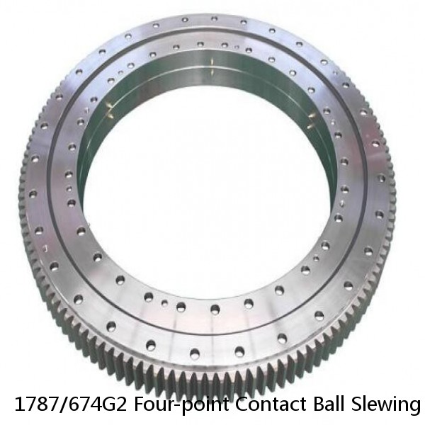 1787/674G2 Four-point Contact Ball Slewing Bearing #1 image