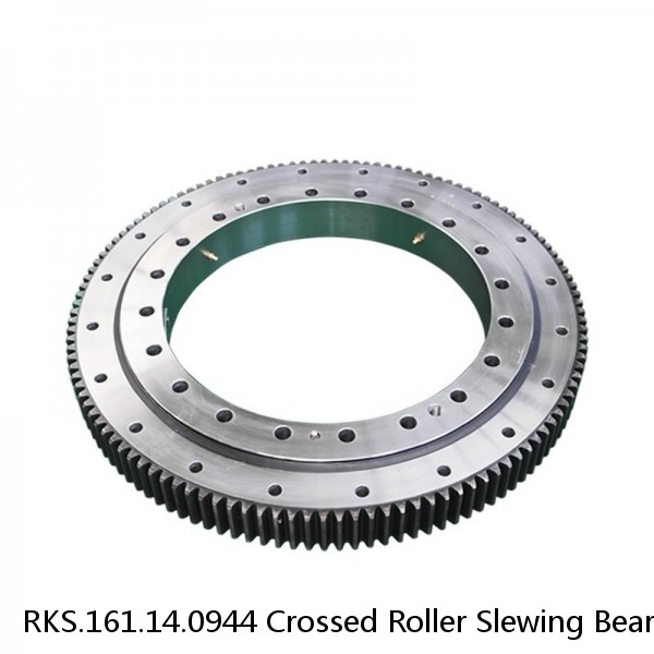 RKS.161.14.0944 Crossed Roller Slewing Bearing 944x1046.1x14mm #1 image