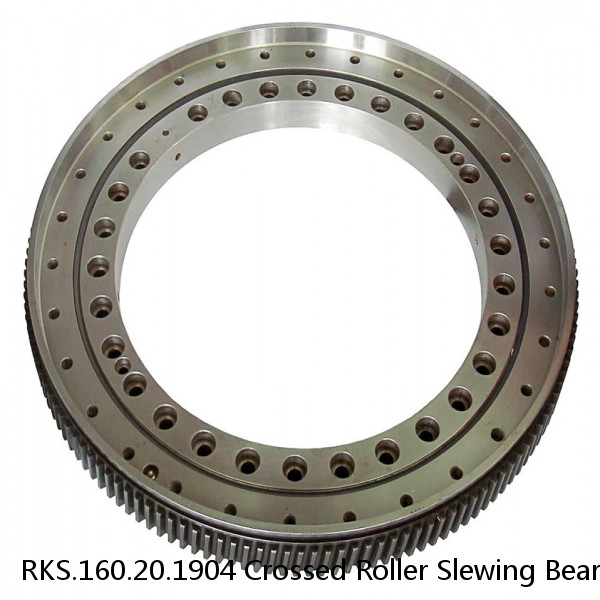 RKS.160.20.1904 Crossed Roller Slewing Bearing 1904x2012x22mm #1 image