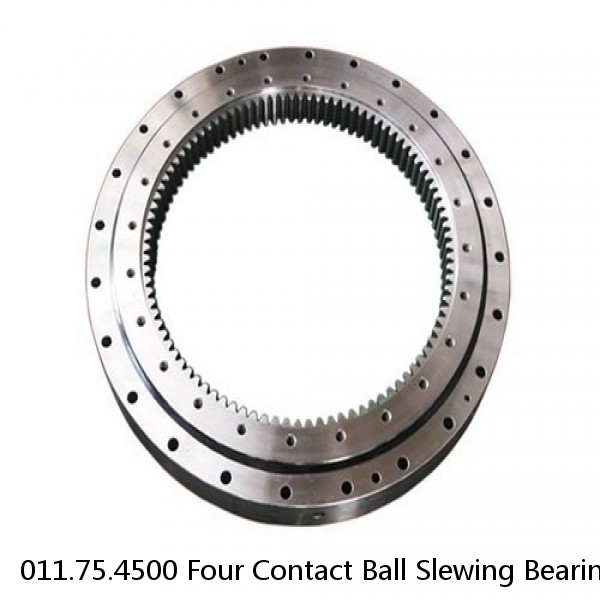 011.75.4500 Four Contact Ball Slewing Bearing #1 image