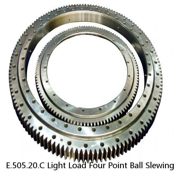 E.505.20.C Light Load Four Point Ball Slewing Bearing #1 image