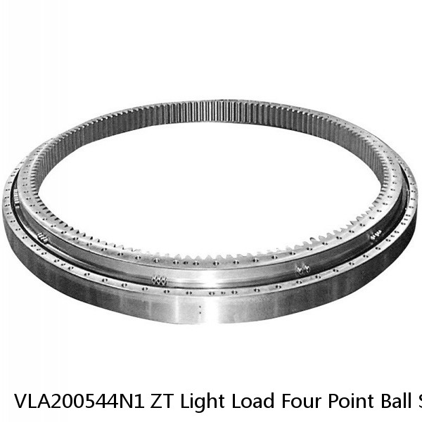 VLA200544N1 ZT Light Load Four Point Ball Slewing Bearing #1 image