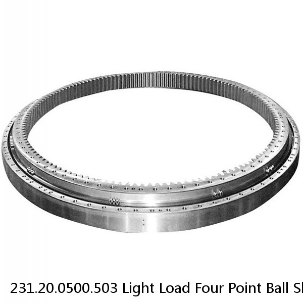 231.20.0500.503 Light Load Four Point Ball Slewing Bearing #1 image