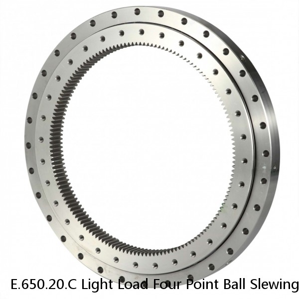 E.650.20.C Light Load Four Point Ball Slewing Bearing #1 image