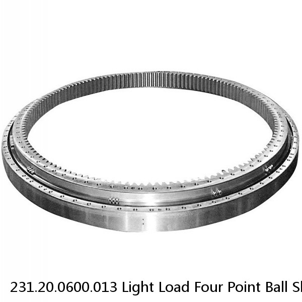 231.20.0600.013 Light Load Four Point Ball Slewing Bearing #1 image